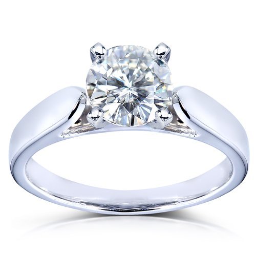 cheap moissanite engagement ring