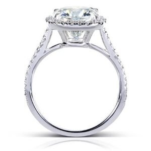3 carat moissanite engagement rings