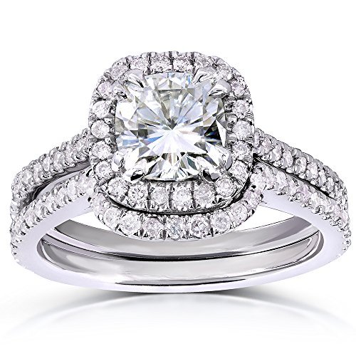 Moissanite Wedding Sets Sale - The Moissanite